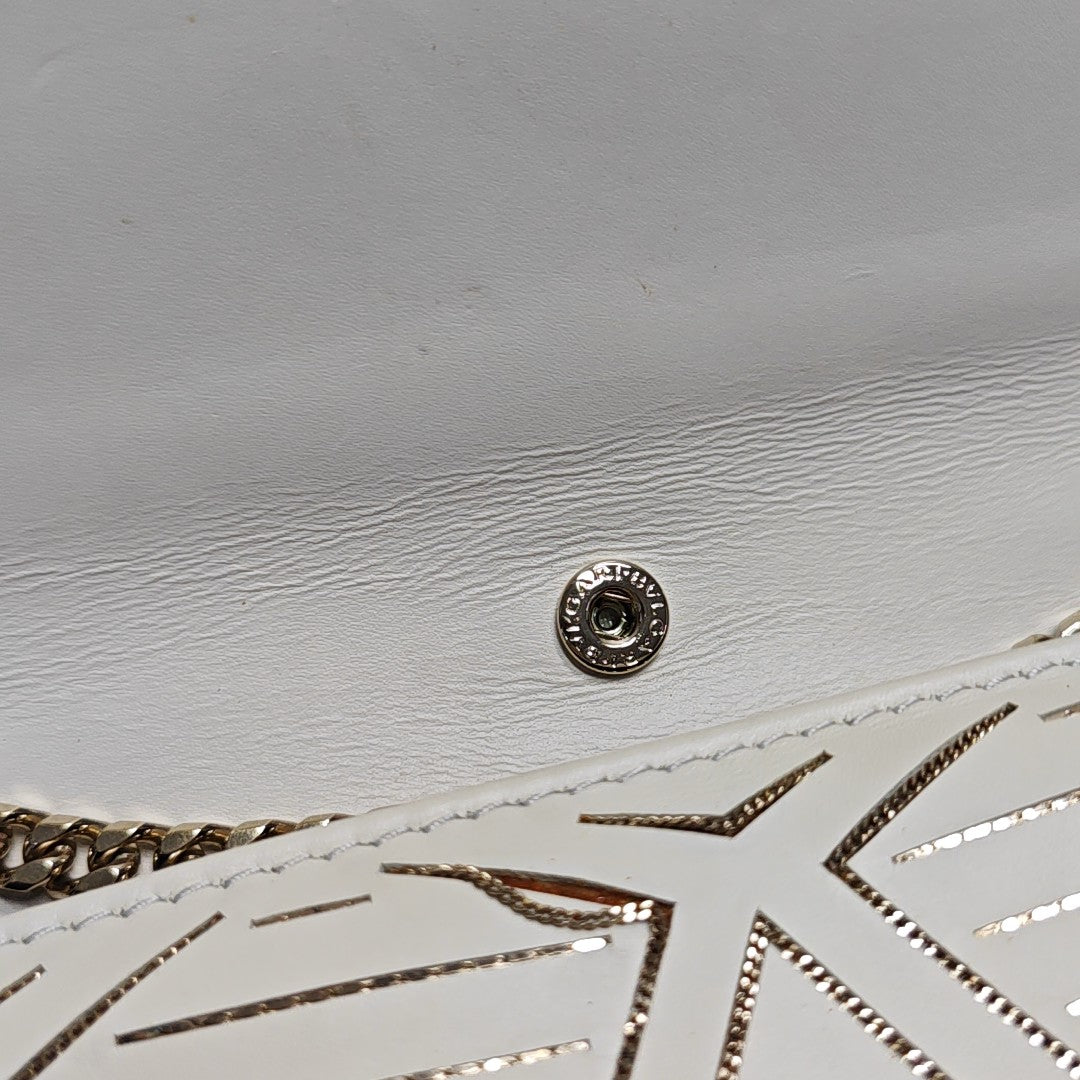 SERPENTI DIAMOND BLAST Small Calfskin White