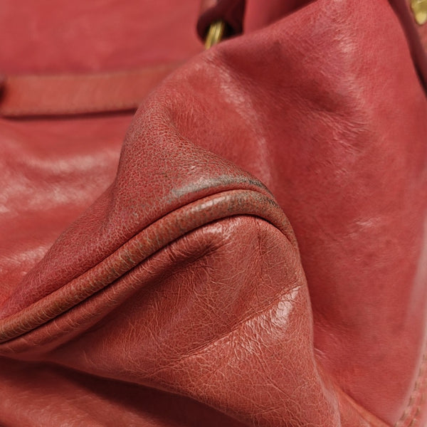 Bow Calfskin Red