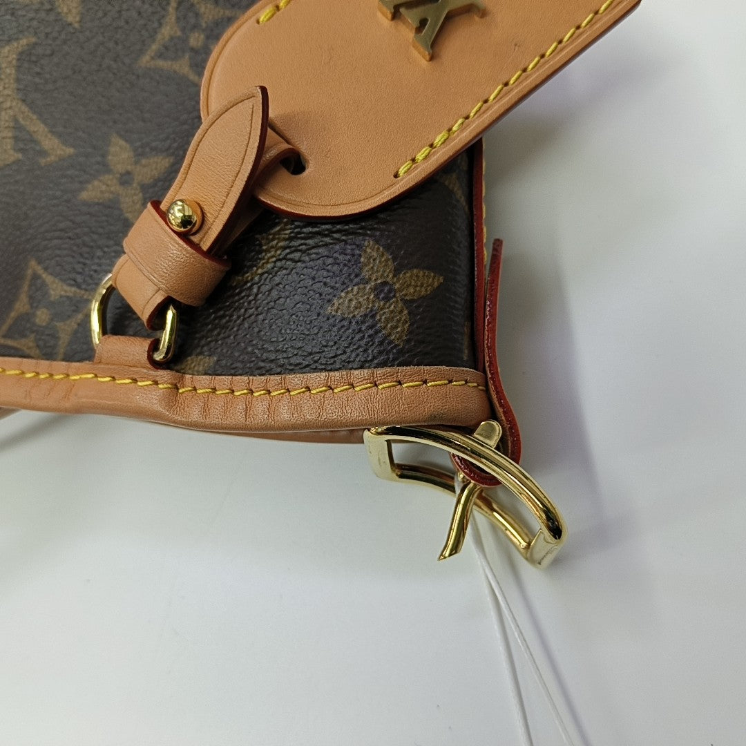 CARRYALL PM Monogram Coated Canvas Brown