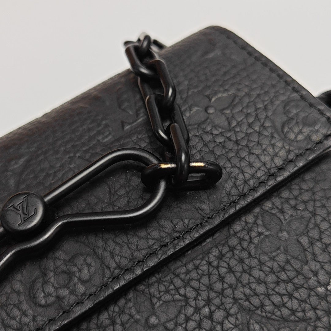 SOFT TRUNK Mini Monogram Calfskin Black