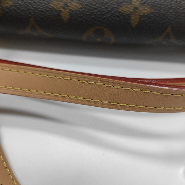 DIANE Nano Monogram Coated Canvas Brown
