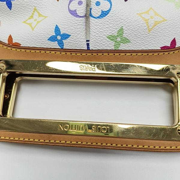 LV × TM JUDY MM Monogram Coated Canvas White