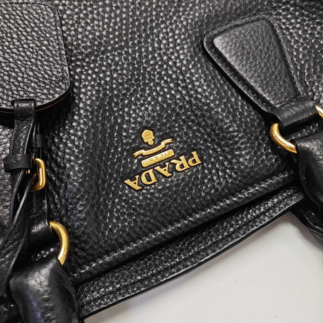 Calfskin Tote Bag Black