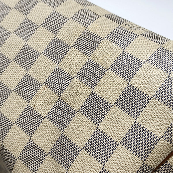 SPEEDY 30 Monogram Coated Canvas White