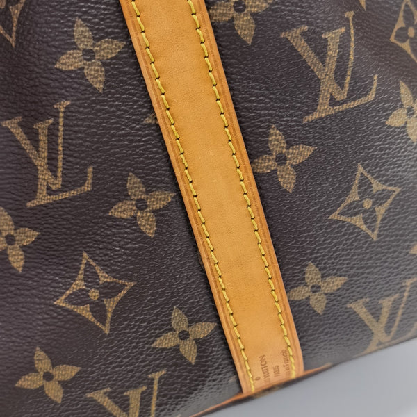 SPEEDY 30 Monogram Coated Canvas Brown