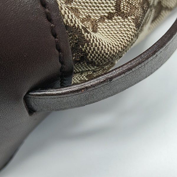 Monogram Canvas Tote Bag Brown