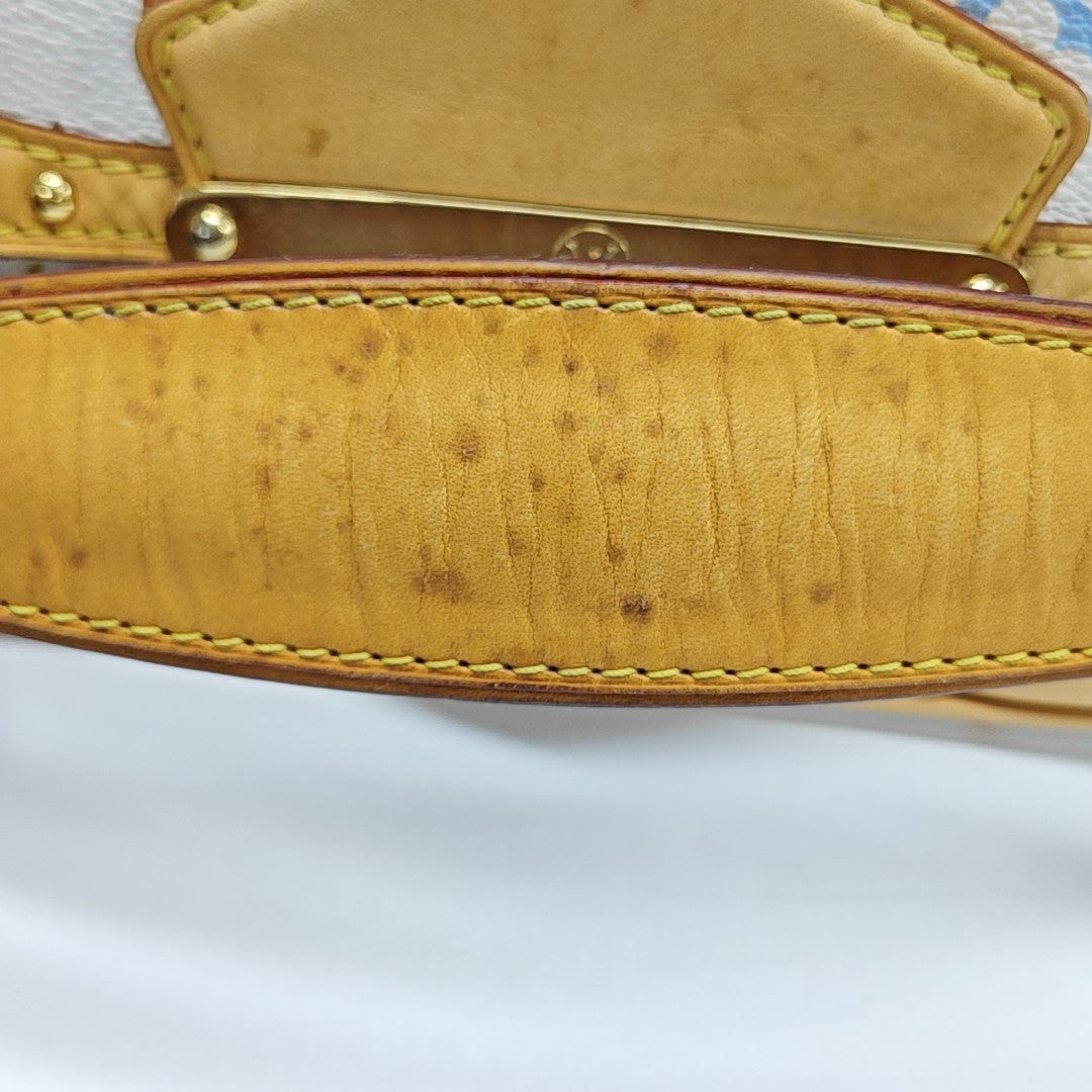 LV × TM MARILYN Monogram Coated Canvas White