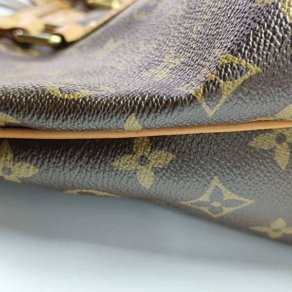 PALERMO PM Monogram Coated Canvas Brown