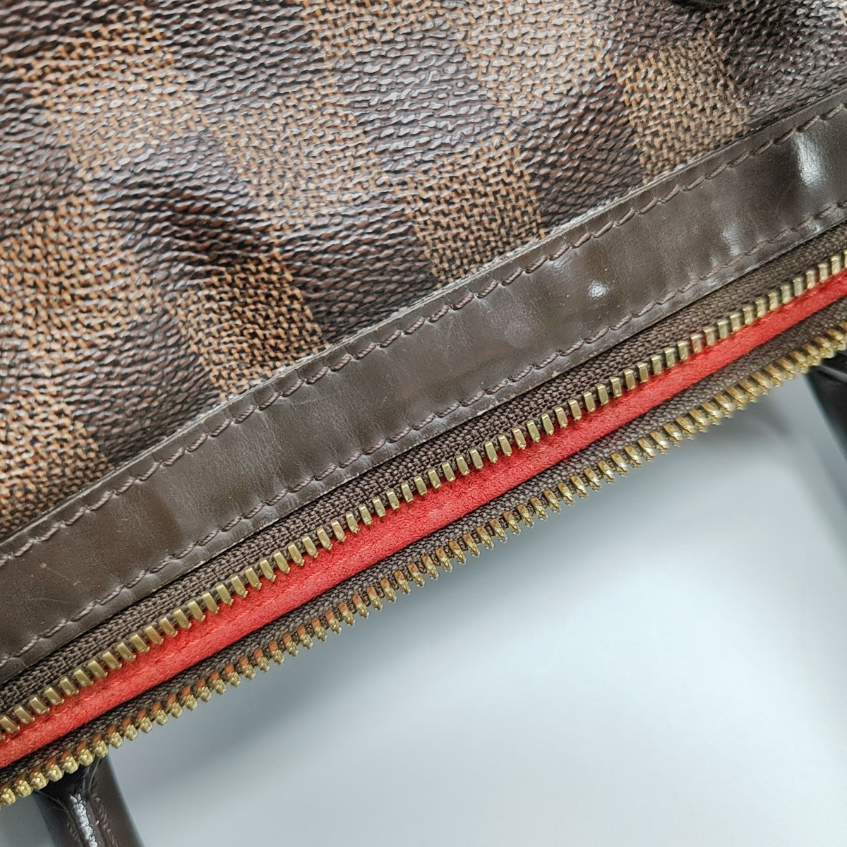 BERKELEY Damier Ebene Coated Canvas Brown