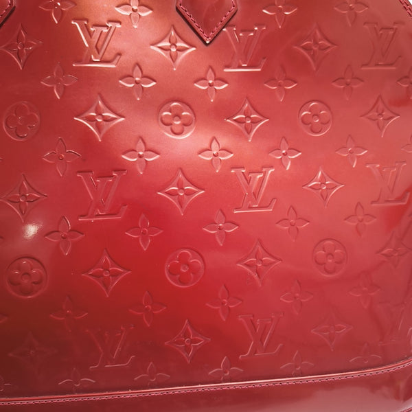 ALMA GM Monogram Calfskin Red