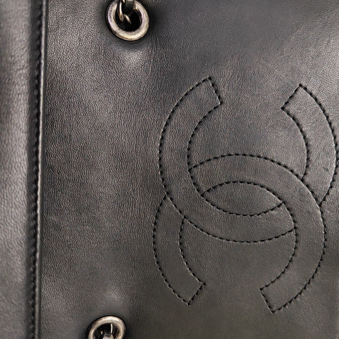 Python Shoulder Bag Black