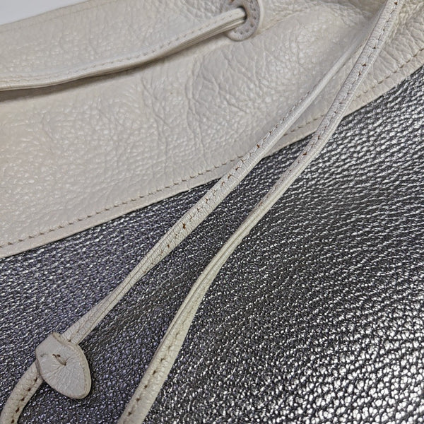 Madras Calfskin Silver