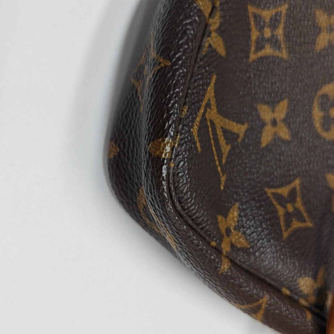 ACCESSOIRES Monogram Coated Canvas Brown