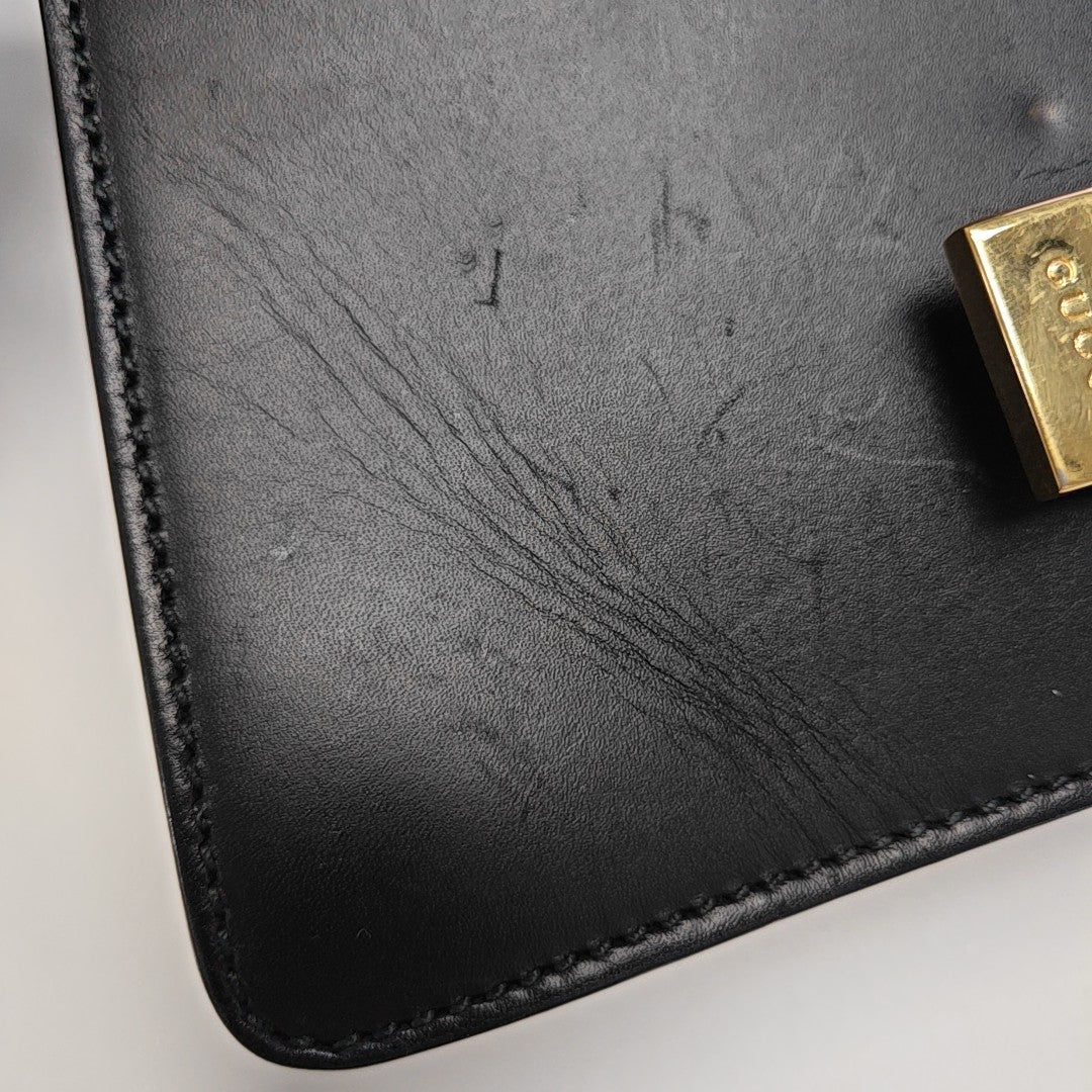 Sylvie Mini Calfskin Black