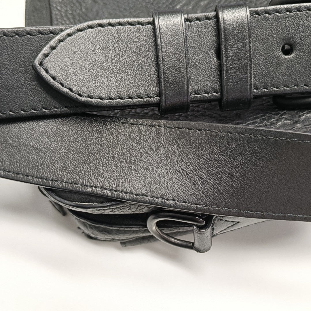 STEAMER Monogram Calfskin Black