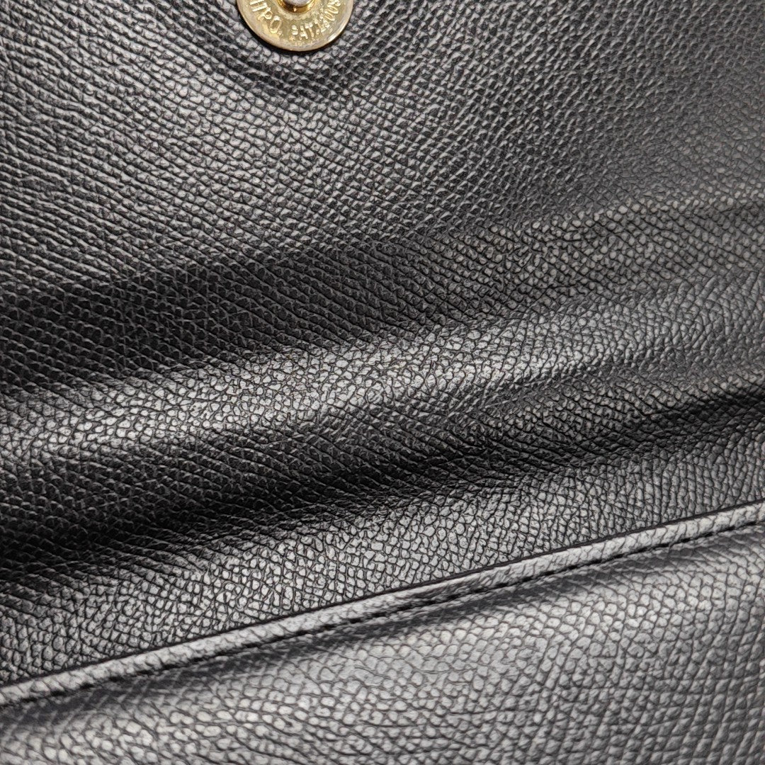 Calfskin Shoulder Bag Black