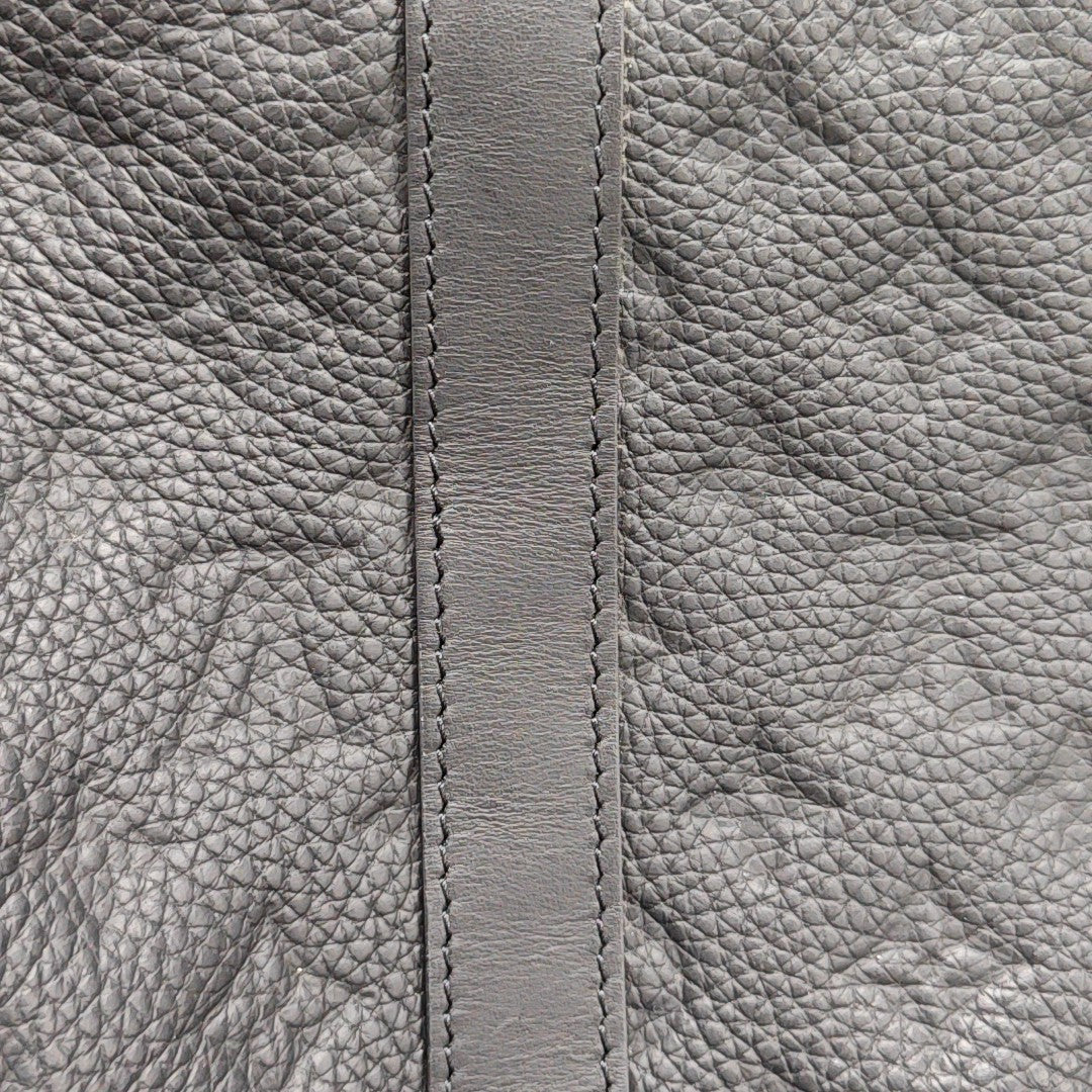 KEEPALL 35 Monogram Calfskin Black