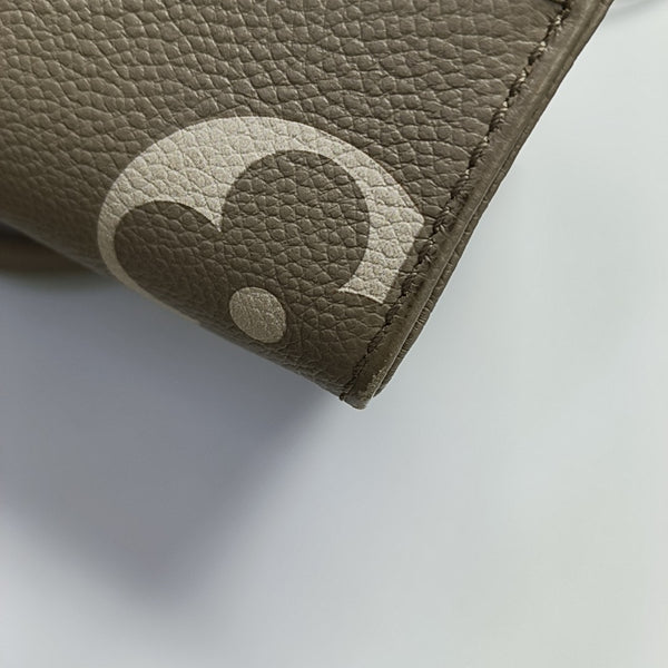 ONTHEGO PM Monogram Calfskin Gray