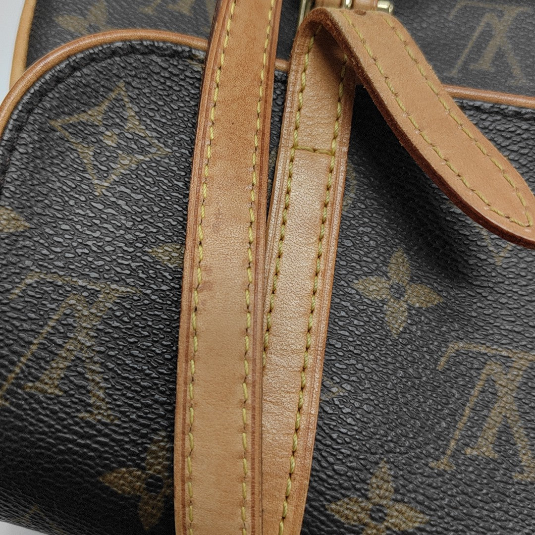 MARELLE Monogram Coated Canvas Brown