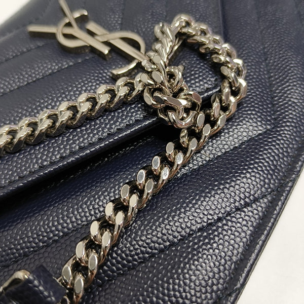 MONOGRAM WOC Quilted Calfskin Blue