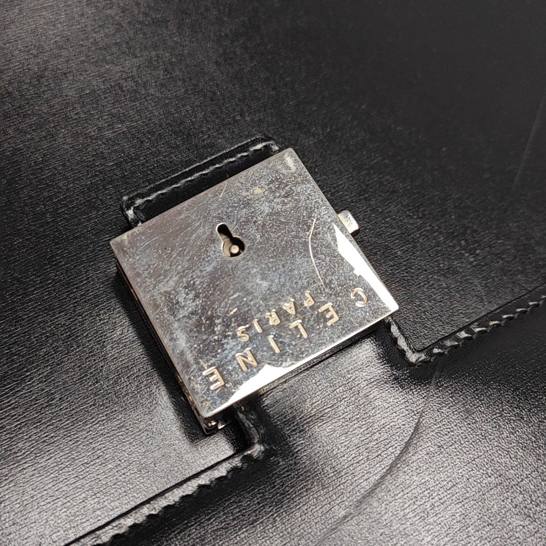 Calfskin Clutch Black