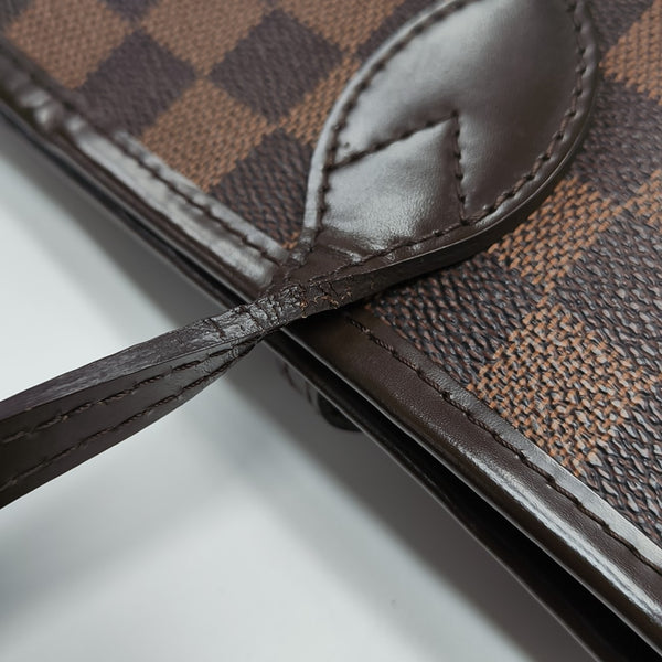 NEVERFULL MM Damier Ebene Coated Canvas Brown