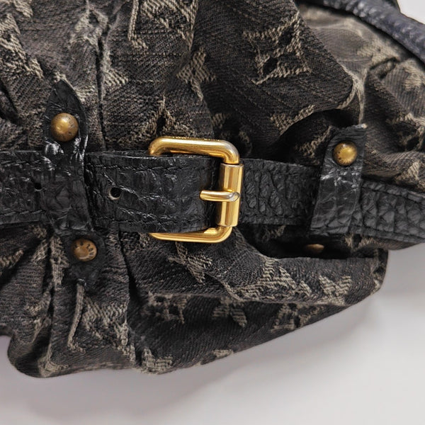 SOLAR Monogram Denim Black