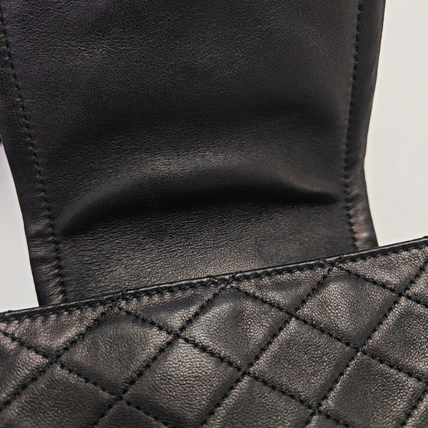 NOLITA Mini Quilted Lambskin Black