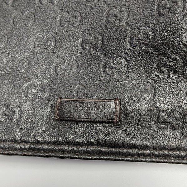 GG Imprime Monogram Calfskin Black