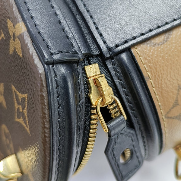 CANNES PM Monogram Coated Canvas Brown