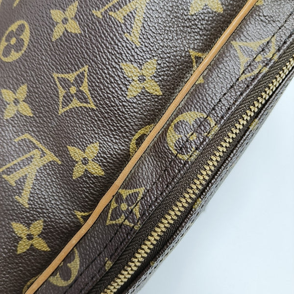 ALIZÉ Monogram Coated Canvas Brown