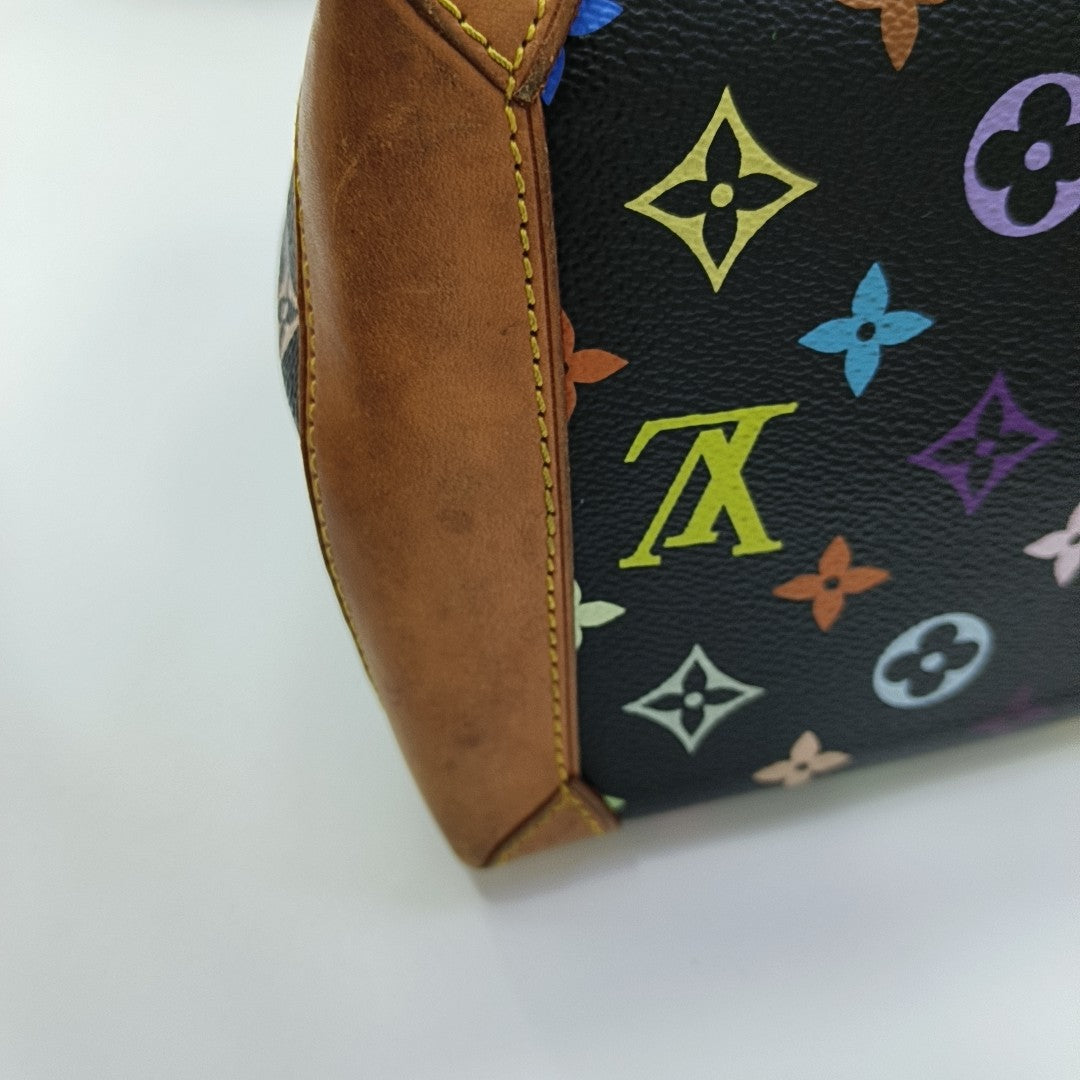 LV × TM AUDRA Monogram Coated Canvas Black