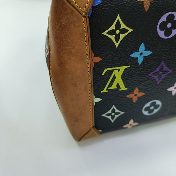 LV × TM AUDRA Monogram Coated Canvas Black