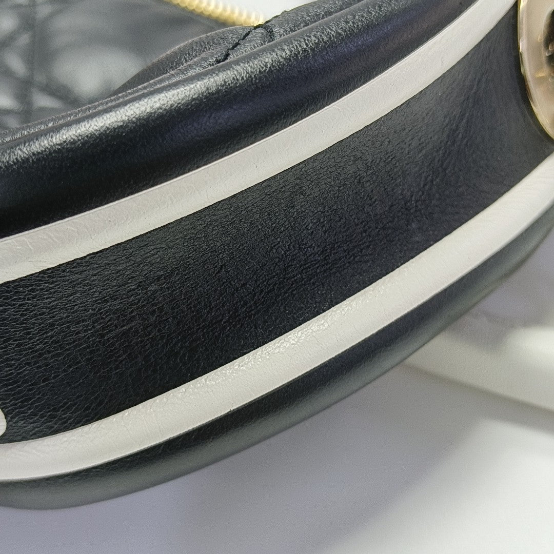 Dior Vibe Hobo Quilted Lambskin Black