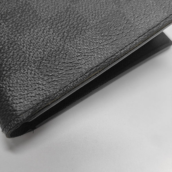 AMERIGO Damier Graphite Coated Canvas Gray Wallet