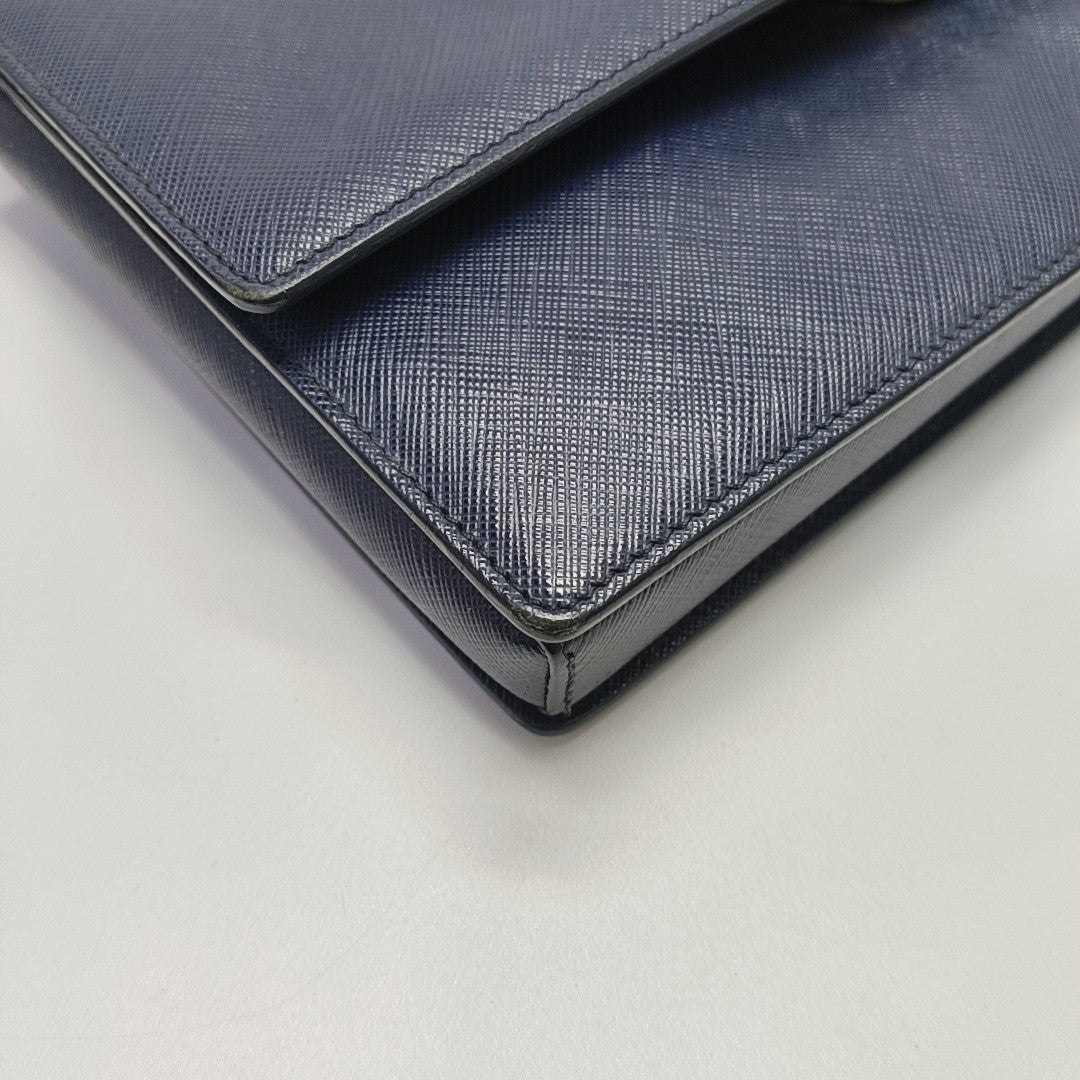 Ginny Calfskin Blue