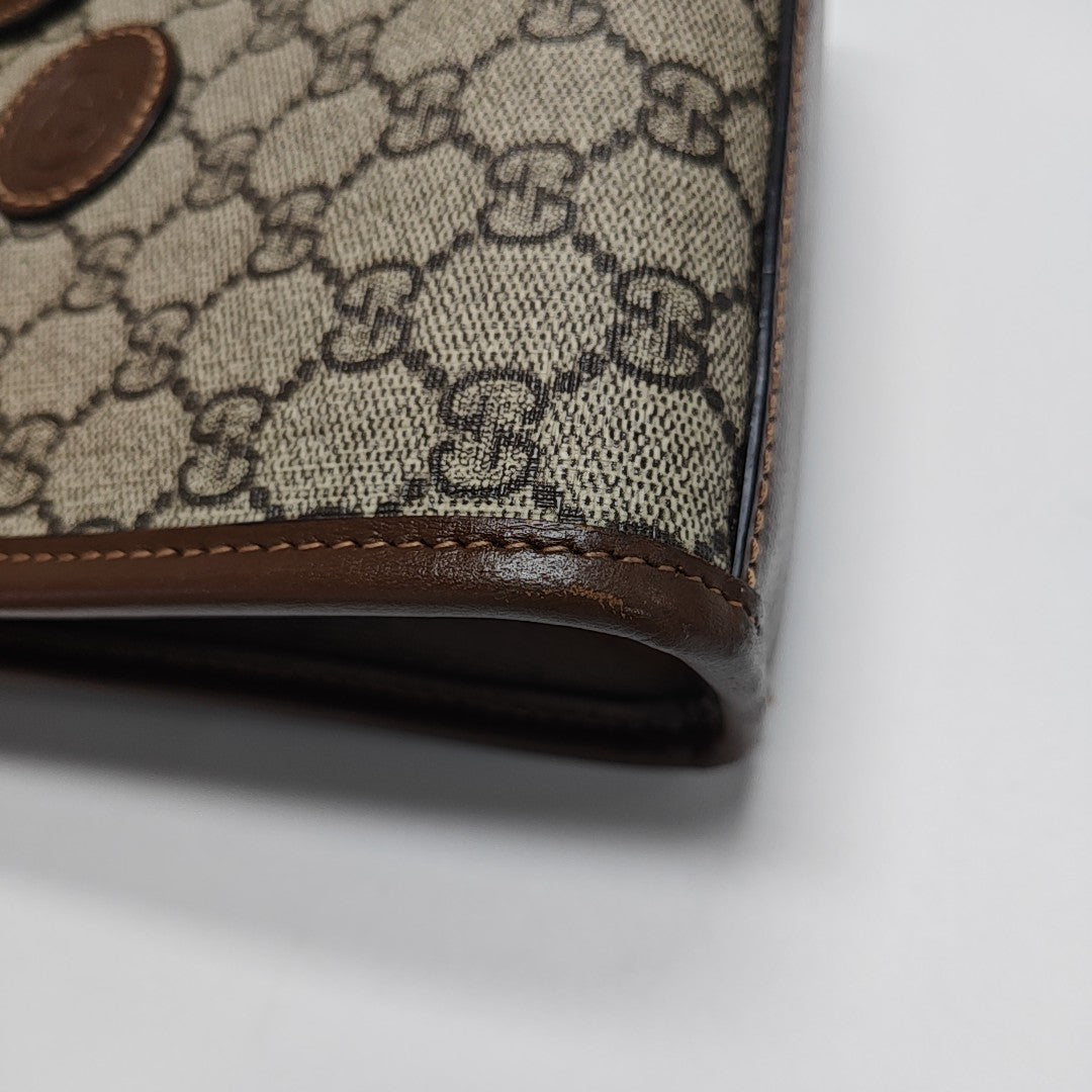 Retro Mini Monogram Coated Canvas Beige