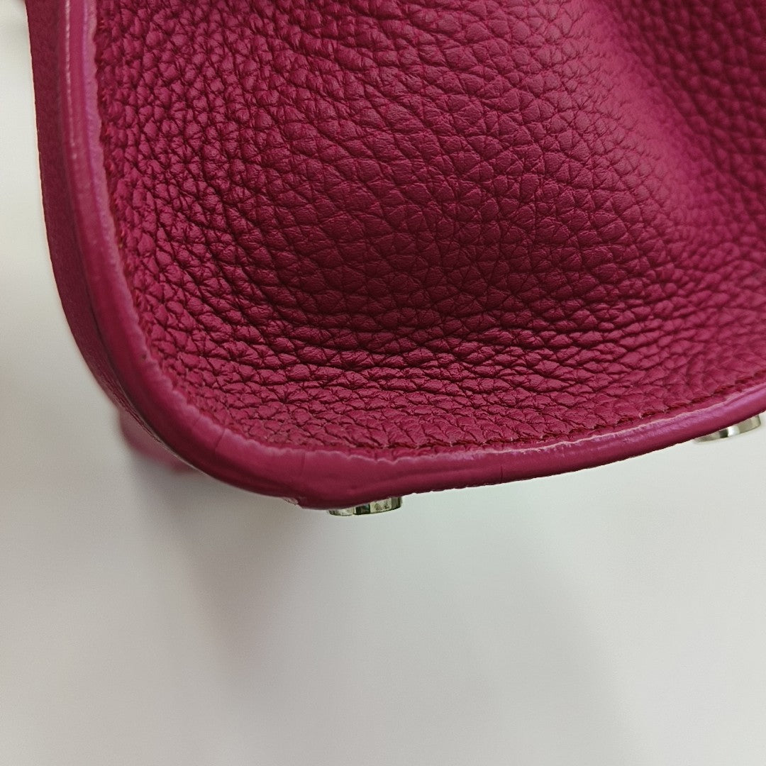 Calfskin Tote Bag Red