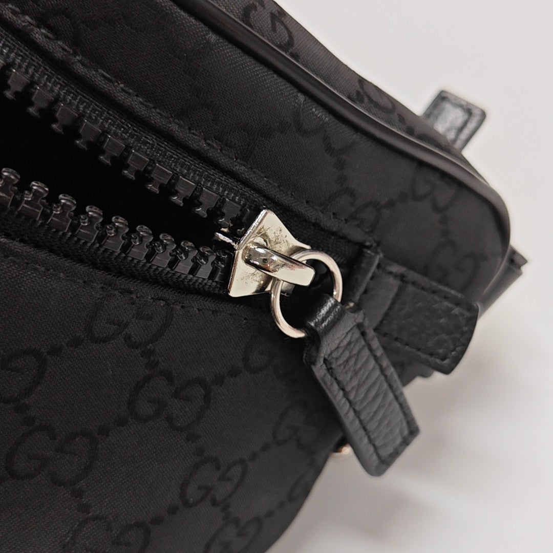 GG Imprime Monogram Canvas Black