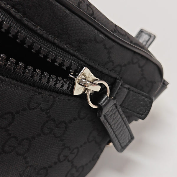 GG Imprime Monogram Canvas Black