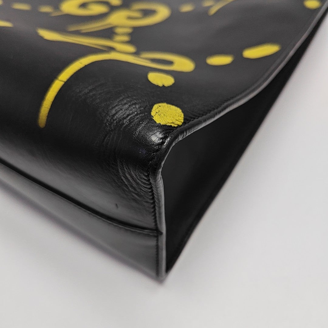 Calfskin Tote Bag Black