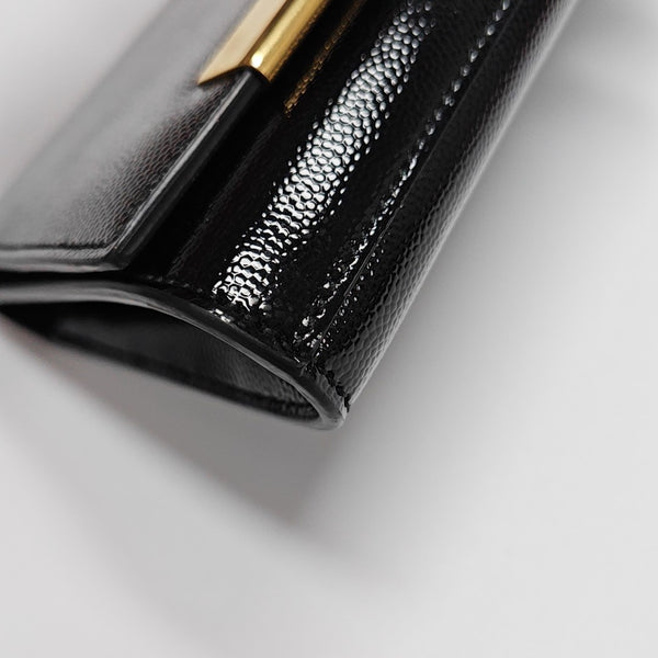 Calfskin Clutch Black