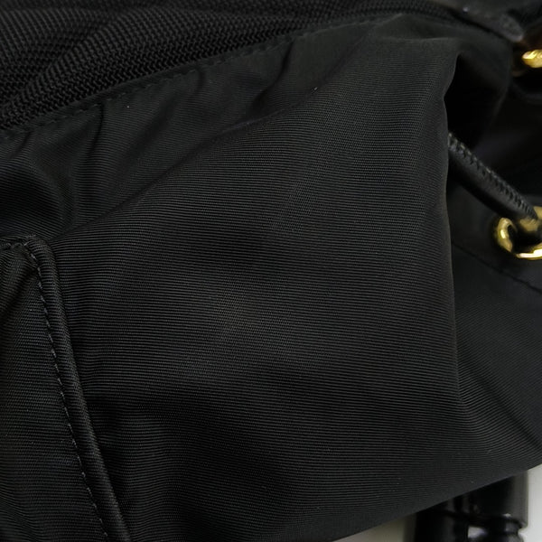 Nylon Backpack Black