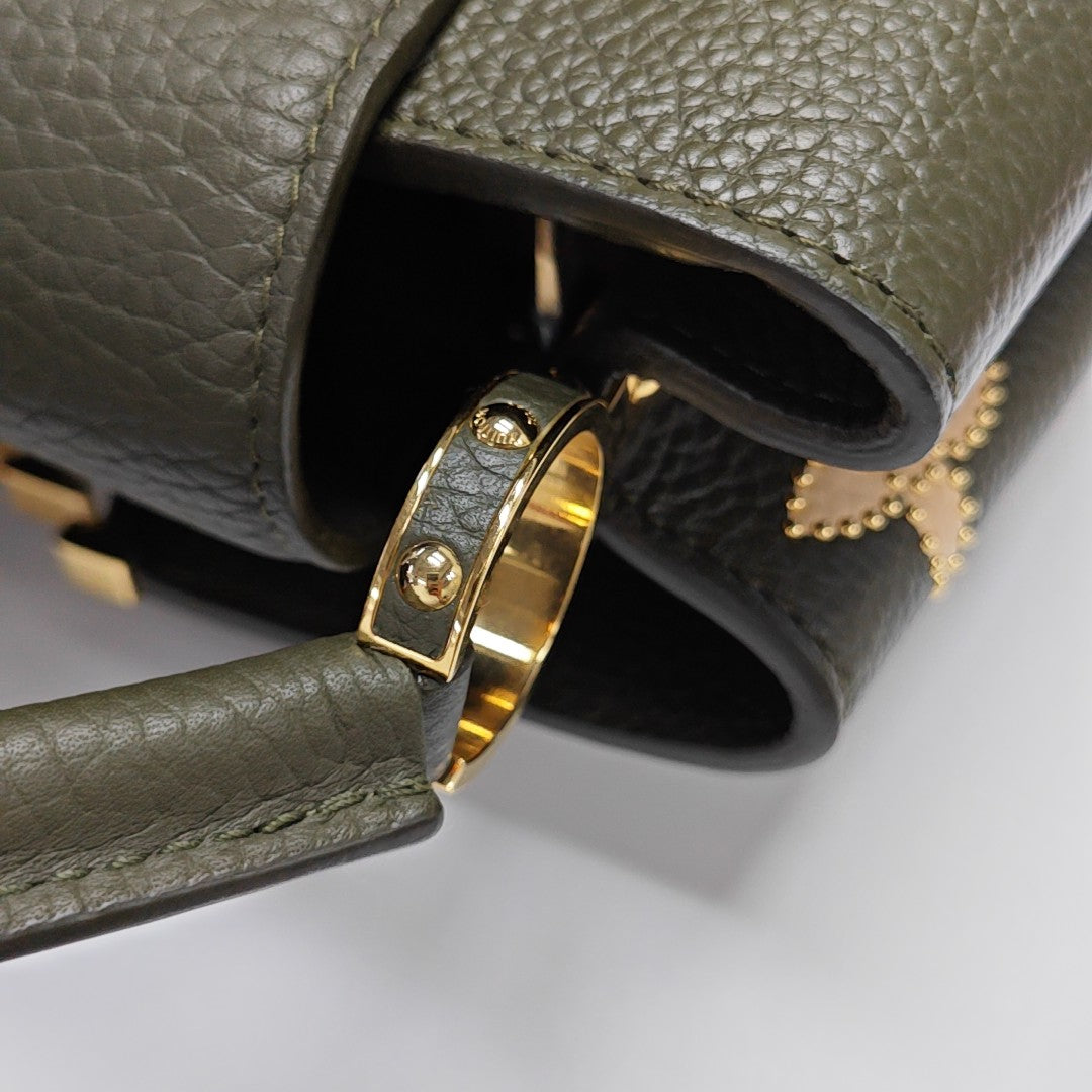CAPUCINES BB Calfskin Green