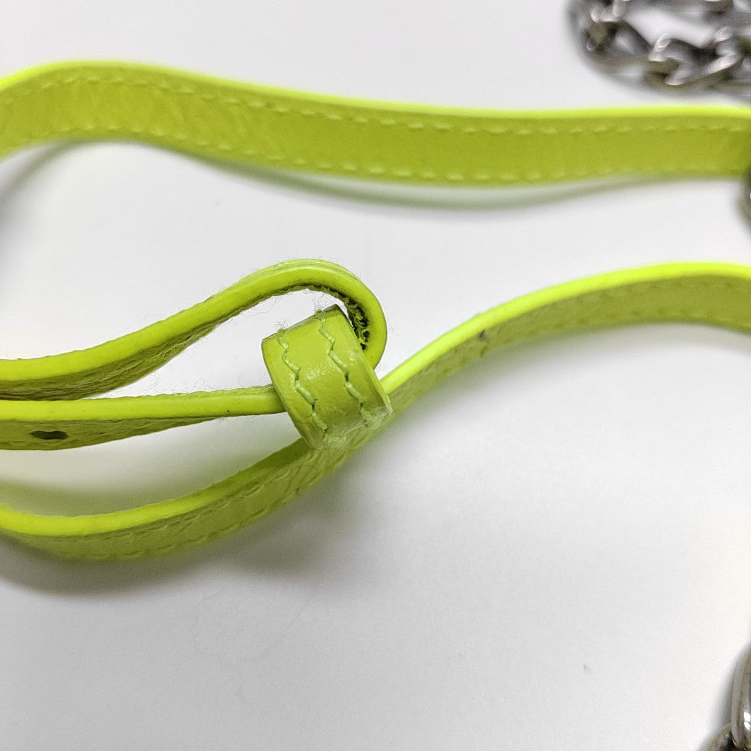 Le Cagole Mini Calfskin Green