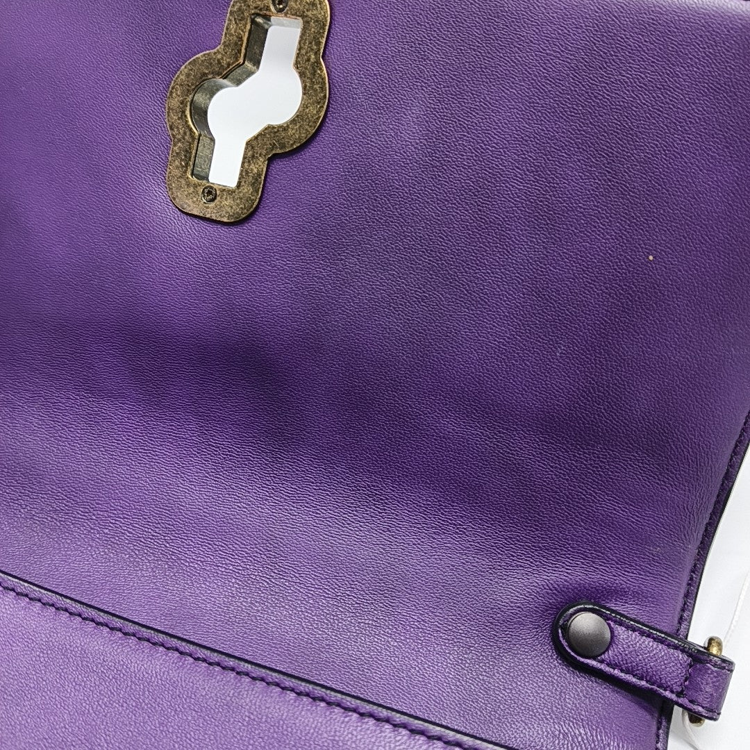 Olimpia Knot Lambskin Purple
