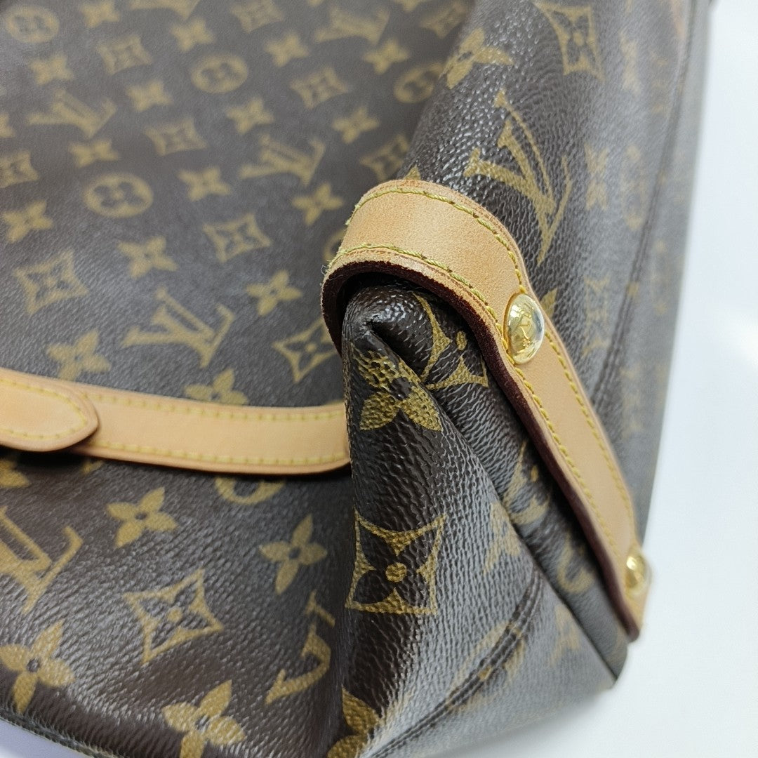 TUILERIES Monogram Coated Canvas Brown