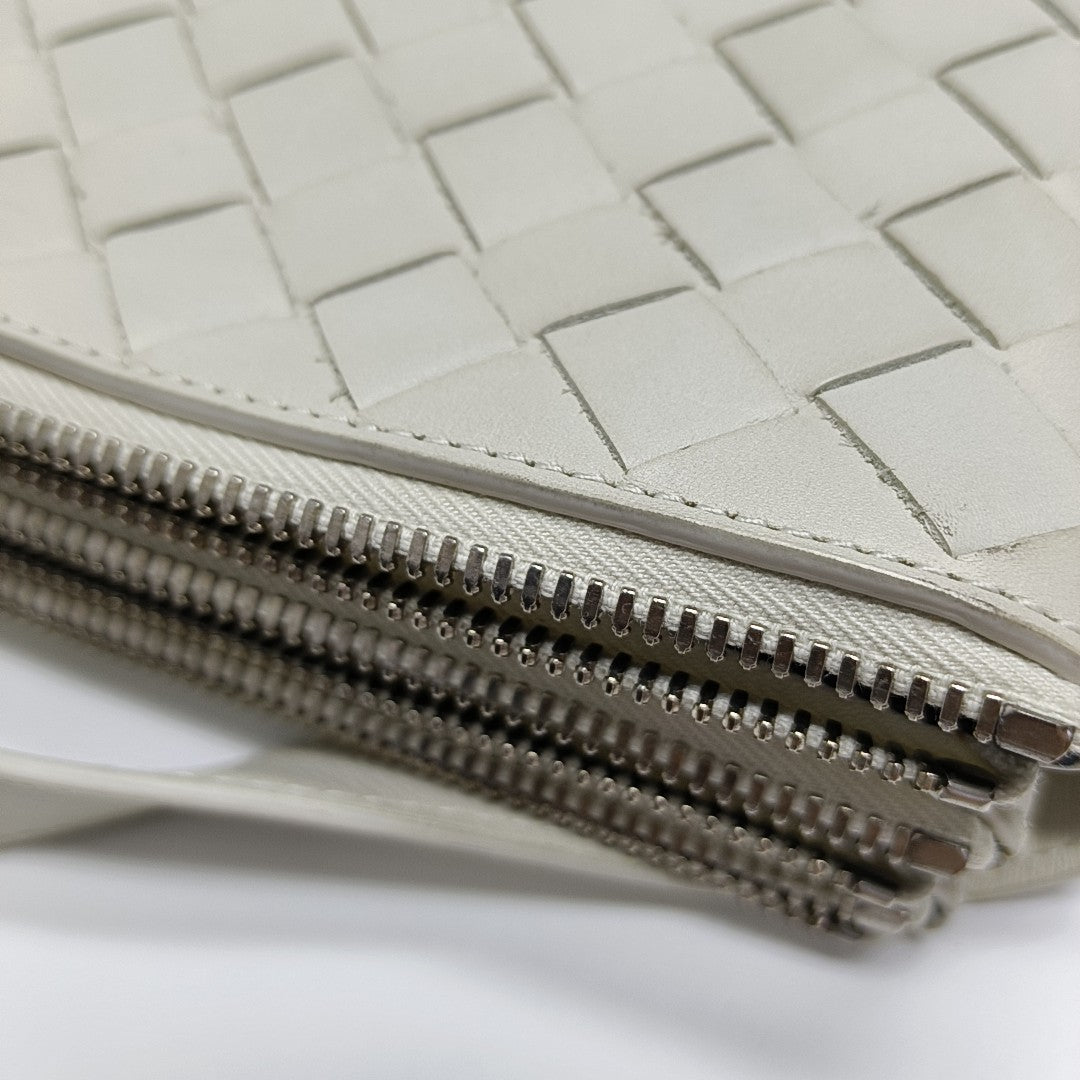 Calfskin Crossbody Bag White