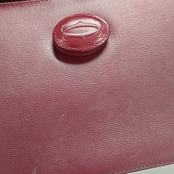 Calfskin Shoulder Bag Red