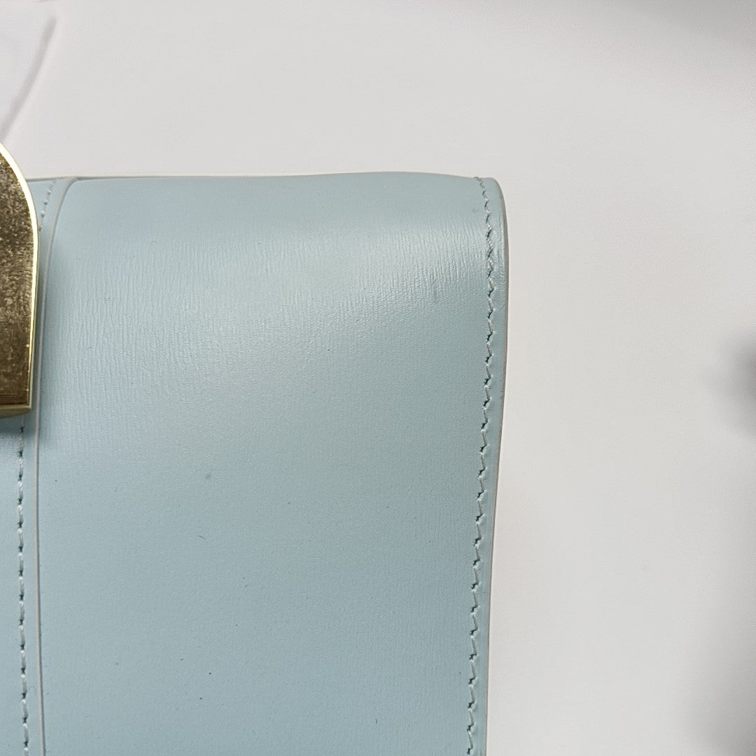 Brillant Mini Calfskin Blue